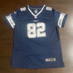 Nike Navy and Silver Jersey with Number 82